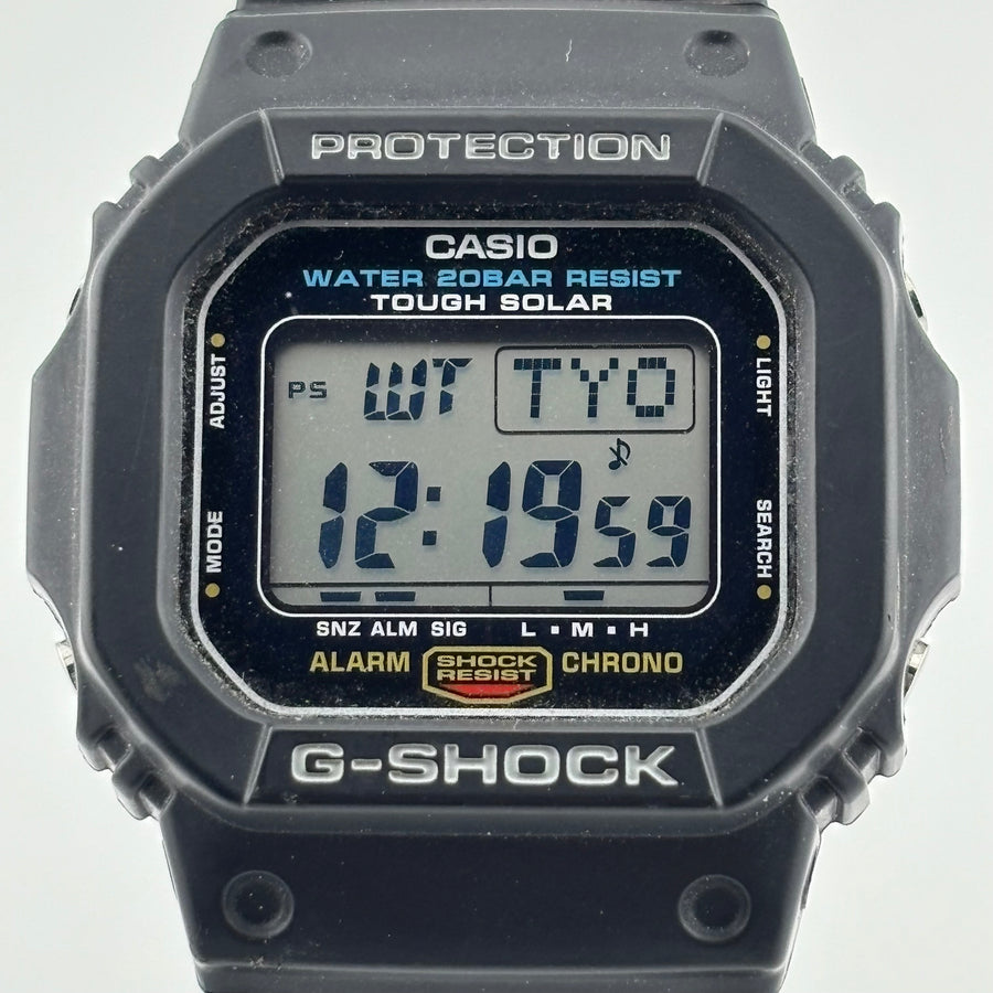 CASIO  G-SHOCK G-5600E Tough Solar Water resistant to 20 ATM Shock resistant 43.2mm