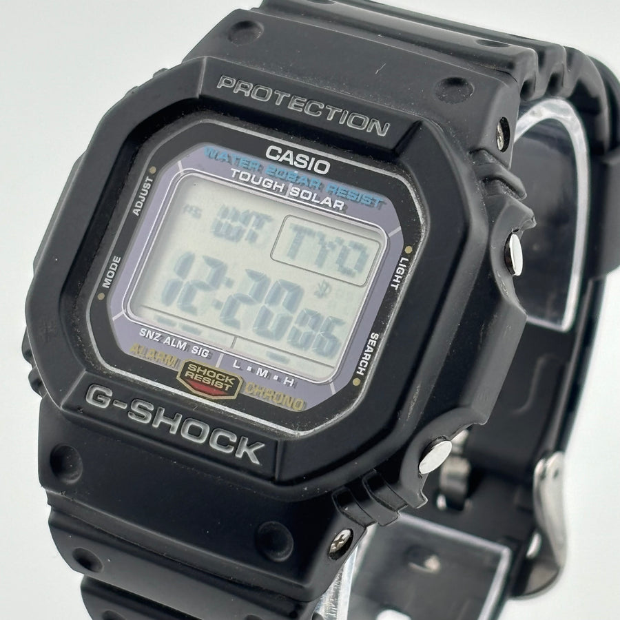 CASIO  G-SHOCK G-5600E Tough Solar Water resistant to 20 ATM Shock resistant 43.2mm