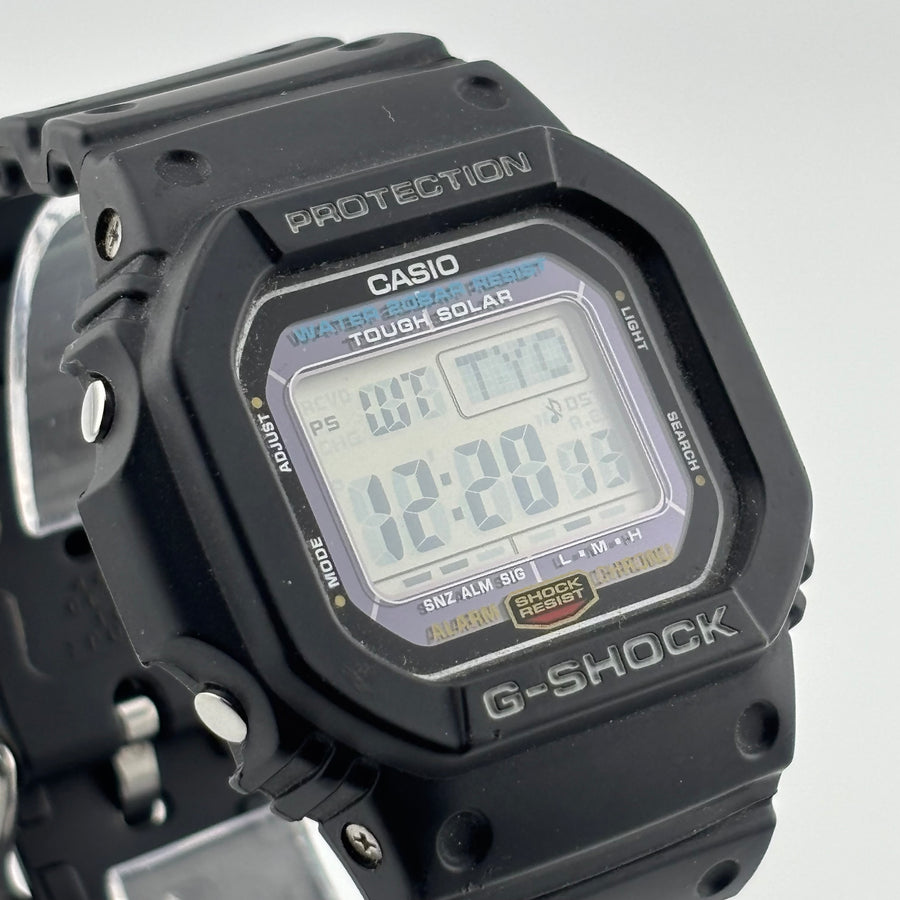 CASIO  G-SHOCK G-5600E Tough Solar Water resistant to 20 ATM Shock resistant 43.2mm