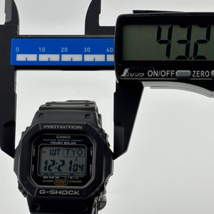 CASIO  G-SHOCK G-5600E Tough Solar Water resistant to 20 ATM Shock resistant 43.2mm