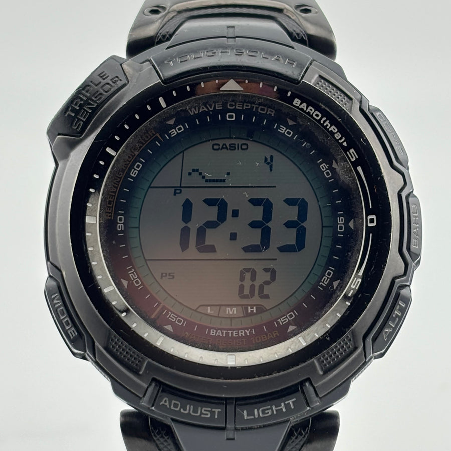 CASIO PROTREK PRW-1300YTJ Tough Solar Super Slim Line Water resistant to 10 ATM 46.9