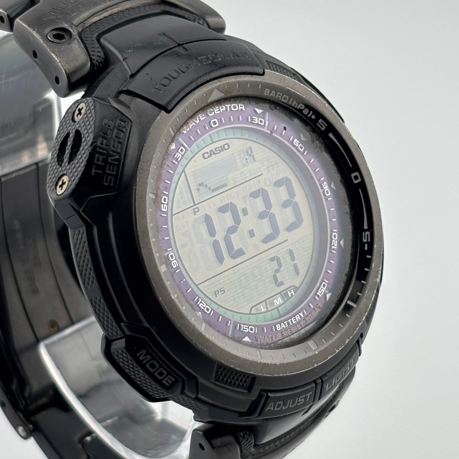 CASIO PROTREK PRW-1300YTJ Tough Solar Super Slim Line Water resistant to 10 ATM 46.9