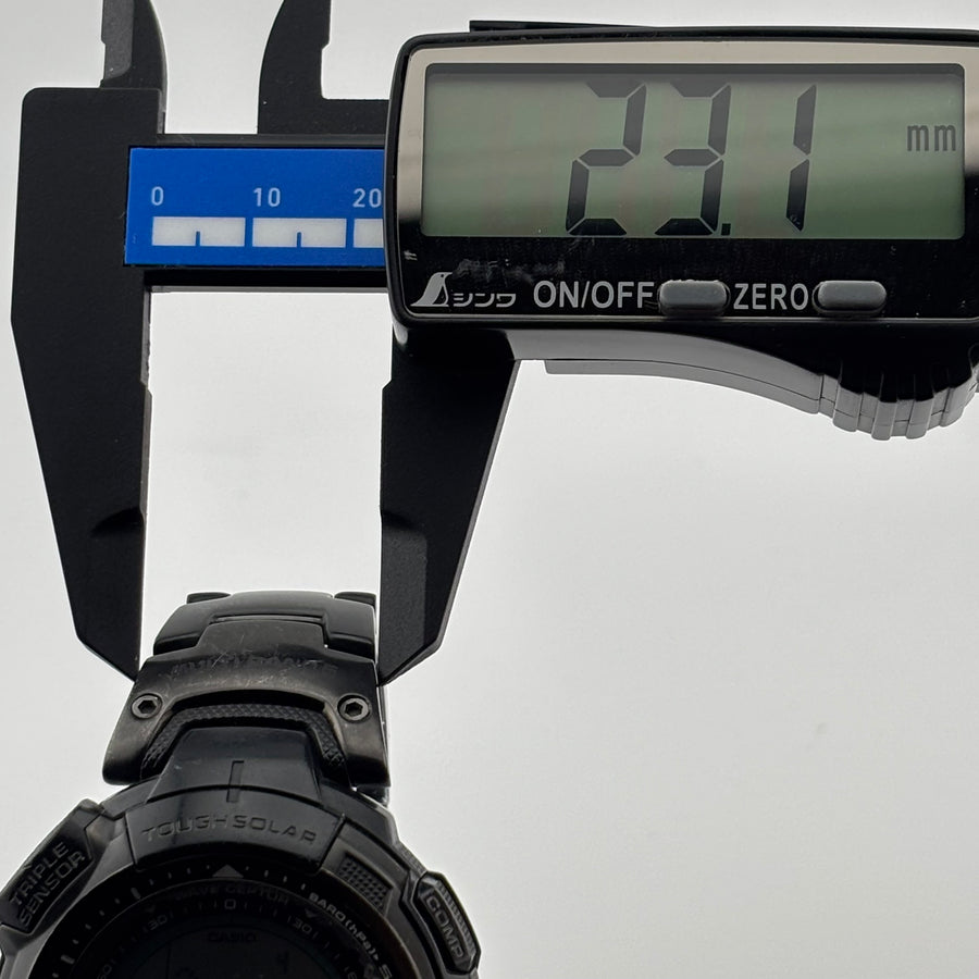 CASIO PROTREK PRW-1300YTJ Tough Solar Super Slim Line Water resistant to 10 ATM 46.9