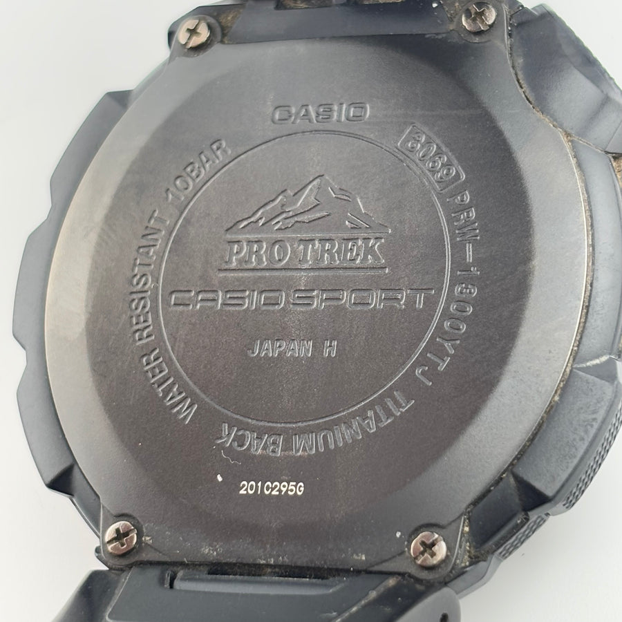 CASIO PROTREK PRW-1300YTJ Tough Solar Super Slim Line Water resistant to 10 ATM 46.9
