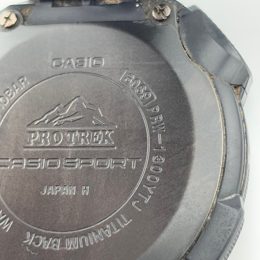 CASIO PROTREK PRW-1300YTJ Tough Solar Super Slim Line Water resistant to 10 ATM 46.9