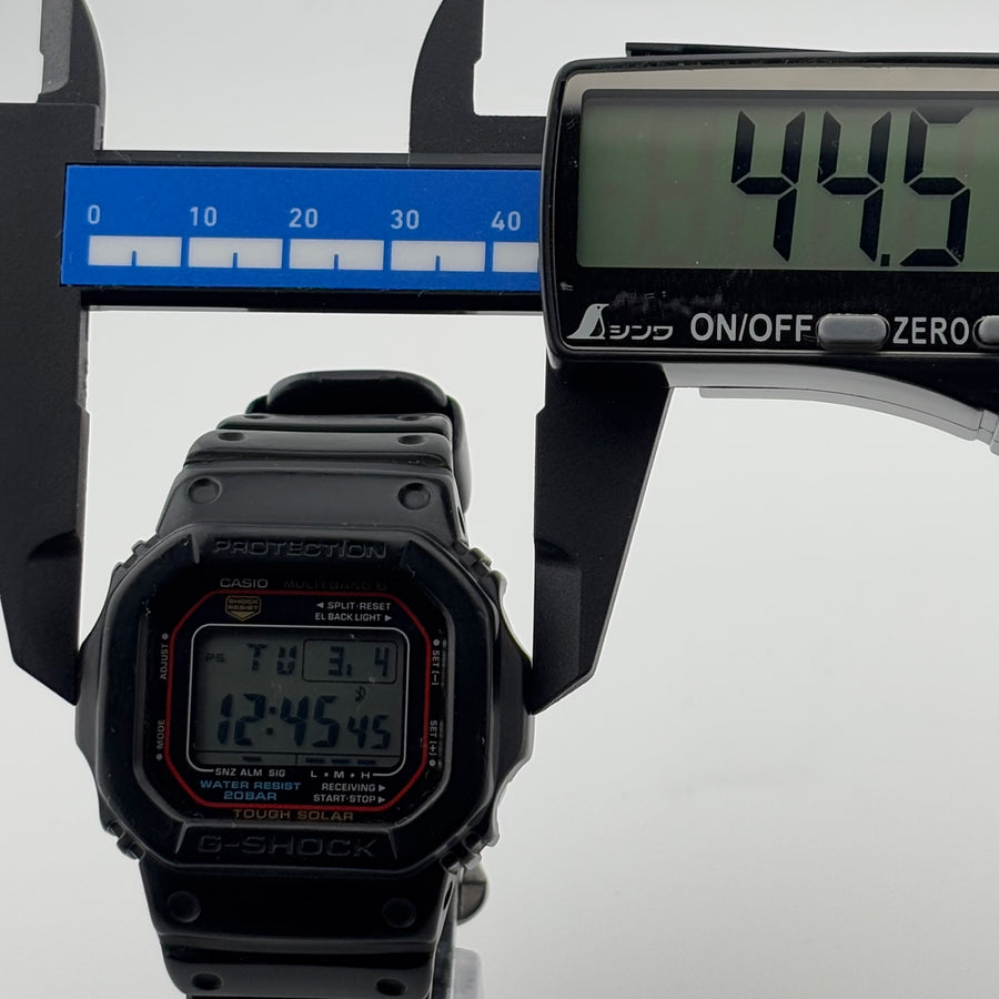 CASIO G-SHOCK GW-M5610 Tough Solar Belt has scratches Water resistant to 20 ATM 44.5mm