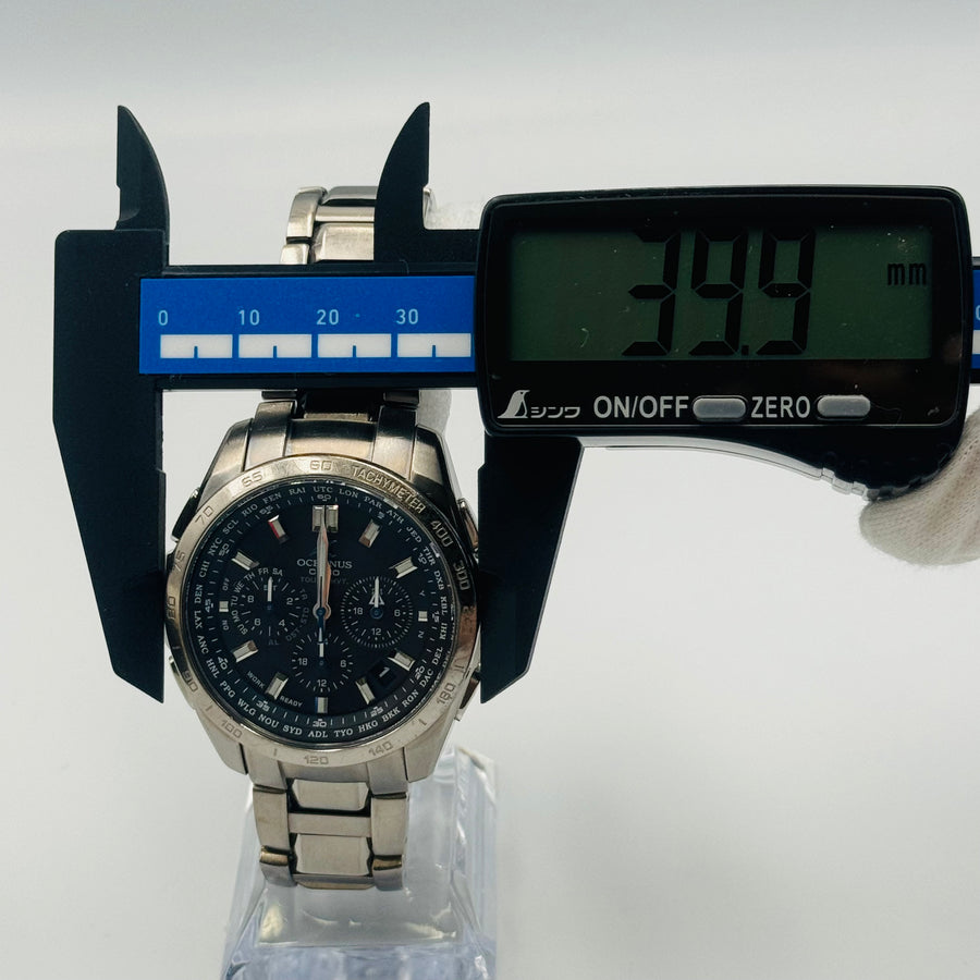 CASIO OCEANUS OCW-600 Radio Solar 39.9mm