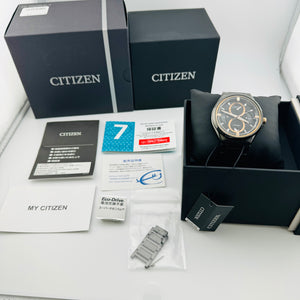 CITIZEN ATTESA 8730-S127939 Eco-Drive Ring Solar Watch Men's 40.2mm