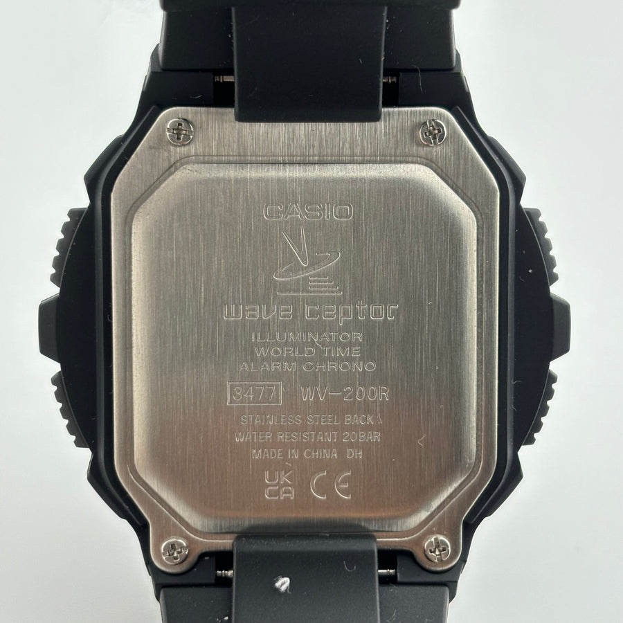 CASIO Wave Ceptor WV-200R Radio-controlled clock 45.3mm