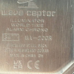 CASIO Wave Ceptor WV-200R Radio-controlled clock 45.3mm