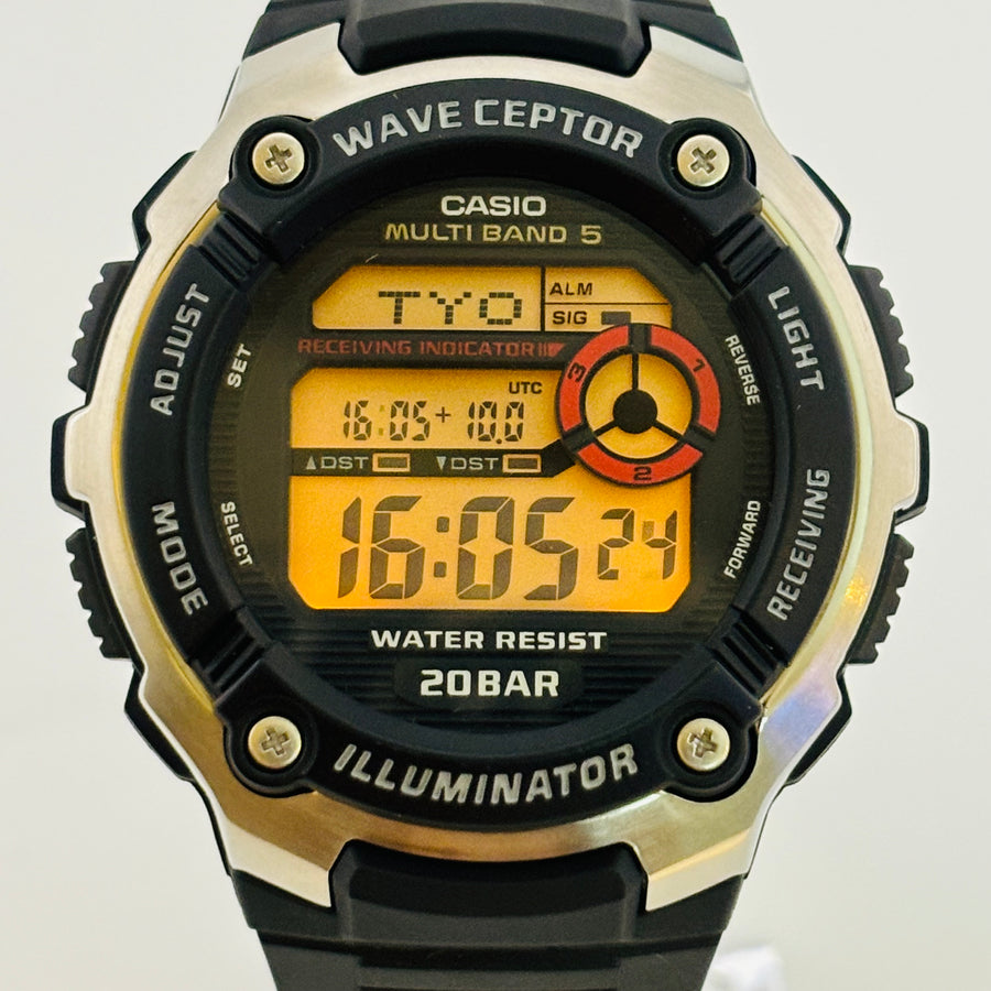 CASIO Wave Ceptor WV-200R Radio-controlled clock 45.3mm