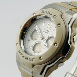 CASIO Baby-G 5001 MSG- 300C Quartz Water resistant to 10 ATM World Time Display 39.4