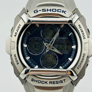 CASIO G-SHOCK G-511D Quartz World Time Analog-digital Blue dial 44.5mm