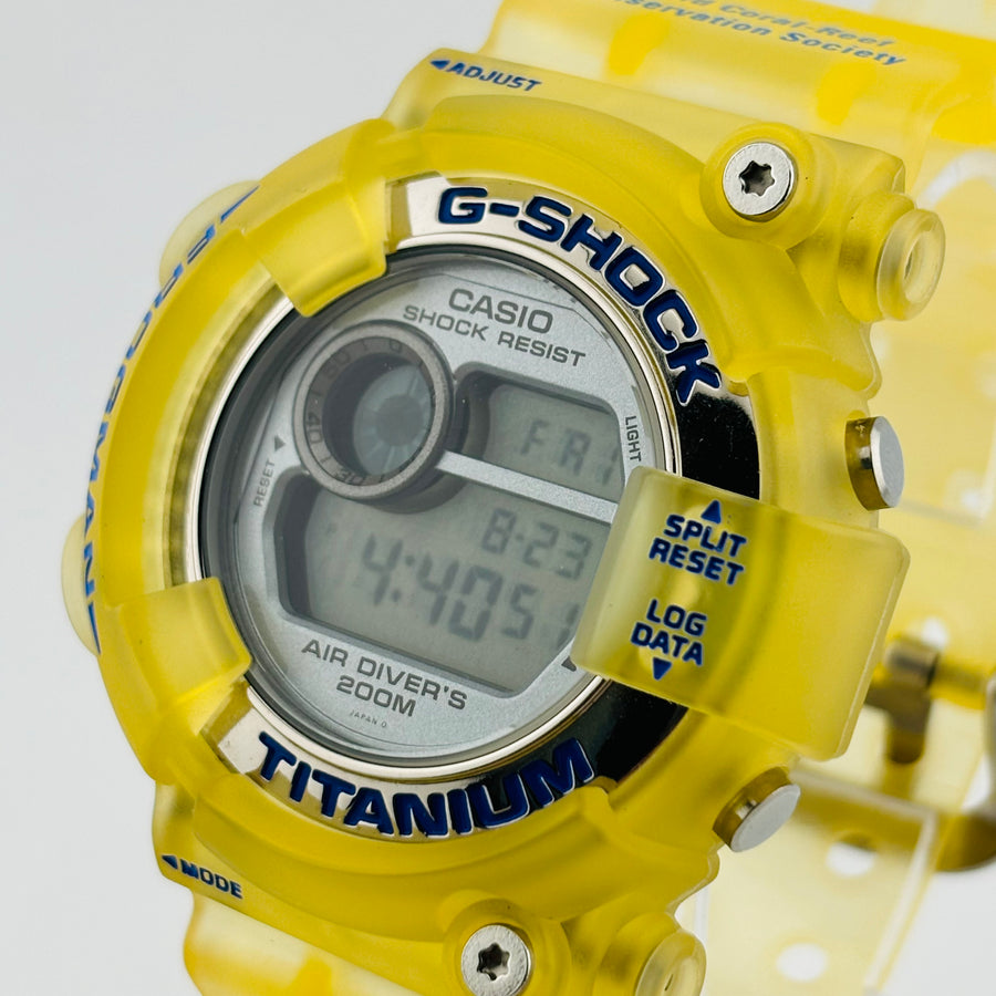 CASIO G-SHOCK DW-820 1WC frogman WCCS Model Triple Manta Quartz 47.7mm