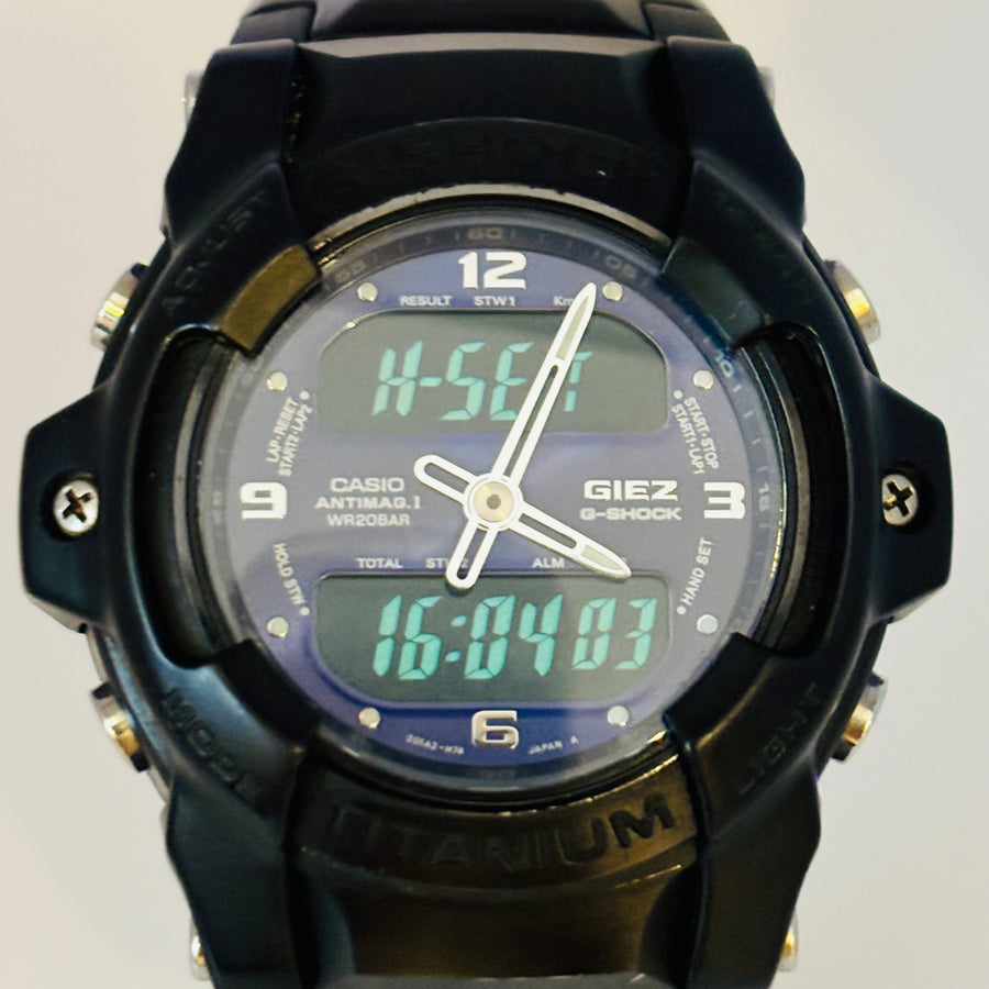 CASIO G-SHOCK GS-300 quartz Water resistant to 20 ATM Fully calendar 47.0mm