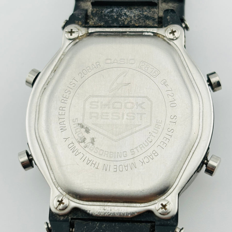 CASIO G-SHOCK G-7210 Tough Solar No case part Water resistant to 20 ATM 36.7mm