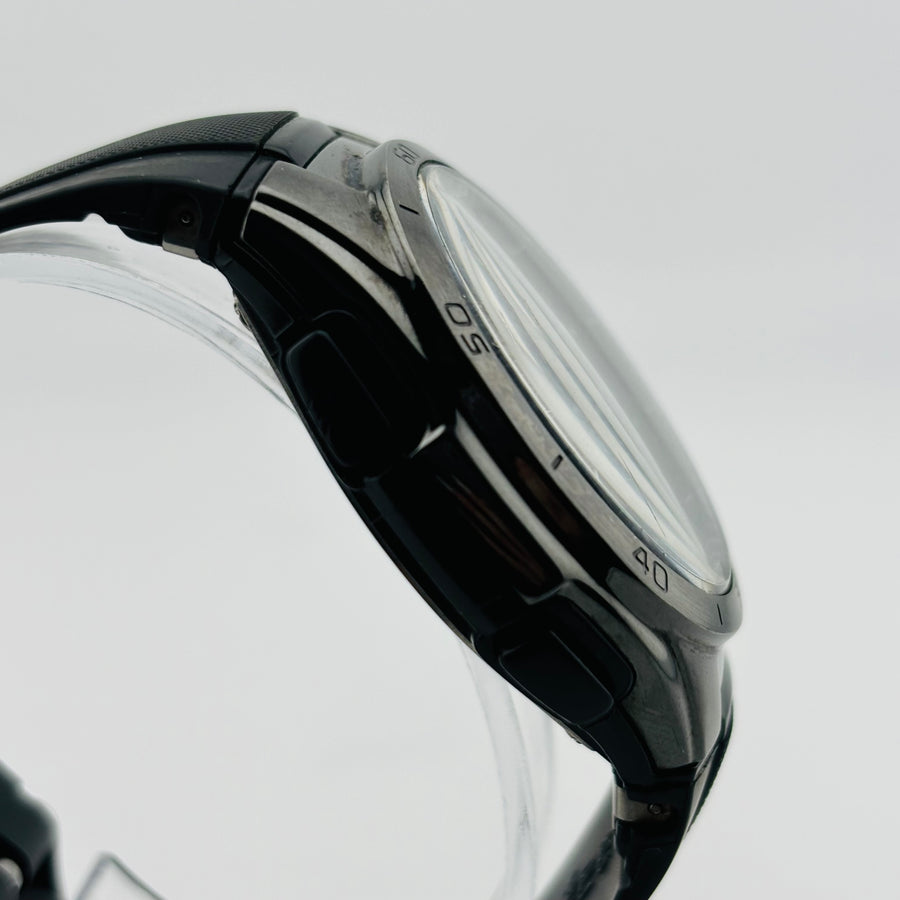 CASIO wave ceptor WVA-M650 Solar Windshield has scratches Resin Band 43.0mm