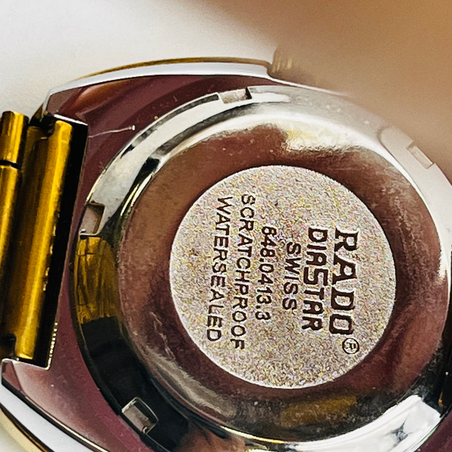 RADO Diastar 648.0413.3 Vintage Automatic Men s watch 36.7mm KUM S WATCH