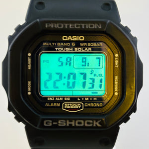 CASIO G-SHOCK GW-5000 Tough Solar Water resistant to 20 ATM World Time 44.1mm