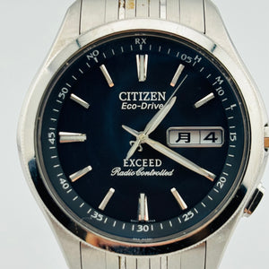 CITIZEN Eco Drive EXCEED H100-T010164 Solar Day of the week, date display 38.2mm