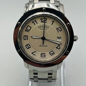 HERMES Clipper CP2.810 Automatic men's watch 39.4mm Good condition