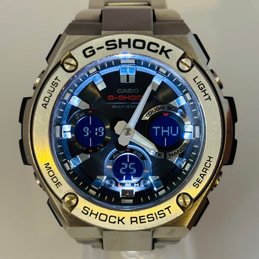 CASIO G-SHOCK GST-W110D Tough Solar Water resistant to 20 ATM World Time 52.3mm