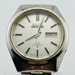 SEIKO 5ACTUS 6106-7740 Automatic There is dirt on the belt Day Date 25JEWELS 37.1mm