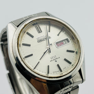 SEIKO 5ACTUS 6106-7740 Automatic There is dirt on the belt Day Date 25JEWELS 37.1mm