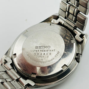 SEIKO 5ACTUS 6106-7740 Automatic There is dirt on the belt Day Date 25JEWELS 37.1mm