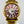 Load image into Gallery viewer, Gaga Milano Manuale35 Gold Quartz 6021 White Dial Ladies Watch 35.0mm
