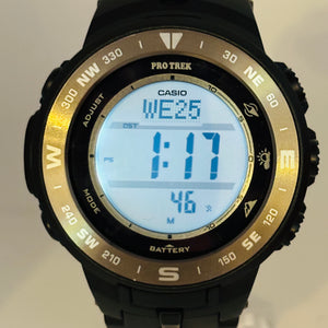 CASIO PRO TREK PRG-330 Tough Solar Water resistant to 10 ATM Resin Band 43.5mm