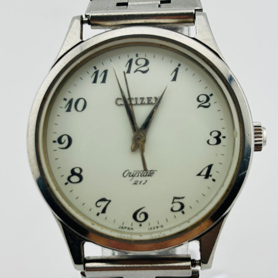 CITIZEN Crystate H00S 2903-K Manual Windshield has scratches 21 jewels 35.0mm