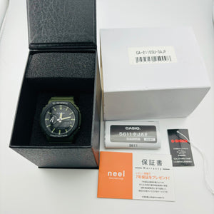 Casiio G-SHOCK GA-2110SU-3AJF Quartz Case has scratches Shock Resistant 46.0mm