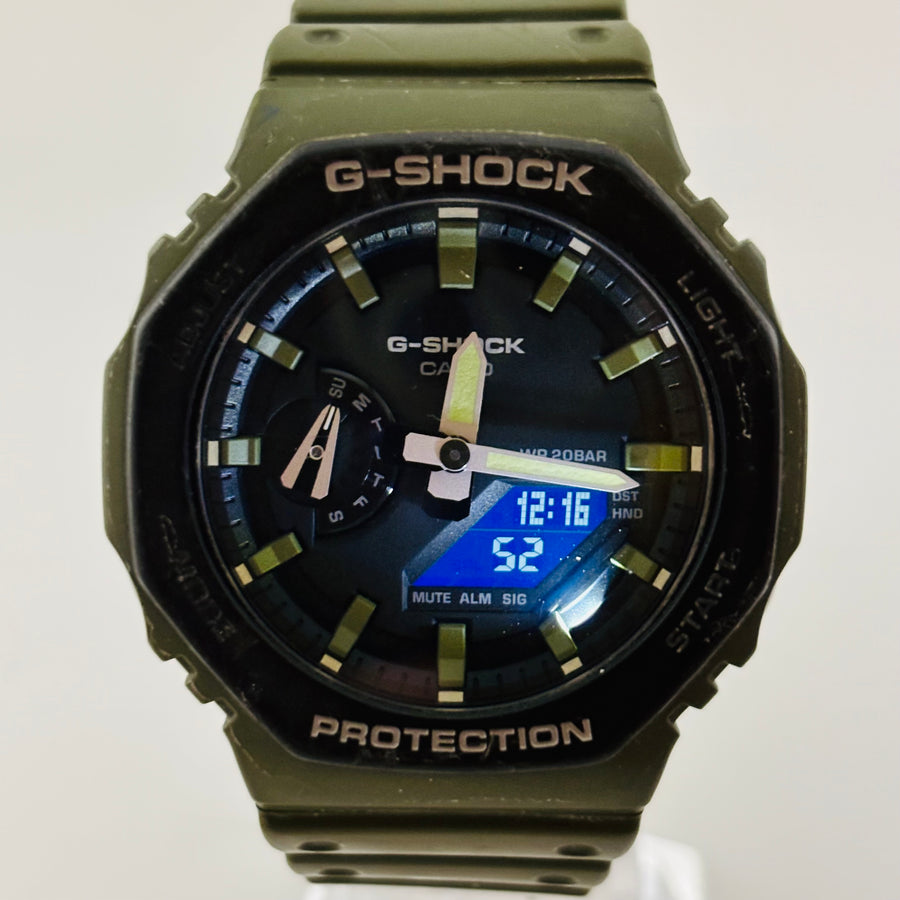 Casiio G-SHOCK GA-2110SU-3AJF Quartz Case has scratches Shock Resistant 46.0mm