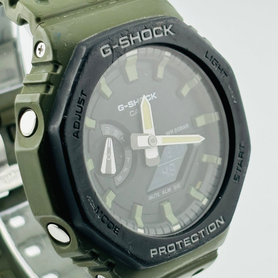 Casiio G-SHOCK GA-2110SU-3AJF Quartz Case has scratches Shock Resistant 46.0mm