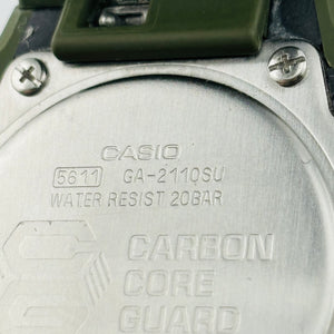 Casiio G-SHOCK GA-2110SU-3AJF Quartz Case has scratches Shock Resistant 46.0mm