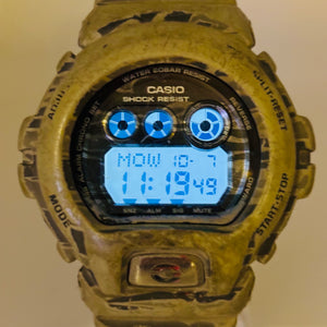 CASIO G-SHOCK GD-X6900TC Quartz No belt loops Overall pattern peeling 53.9mm