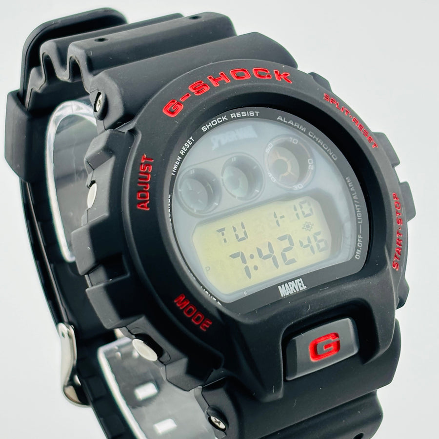 Casio G-Shock DW-6900 Quartz SpiderMan MARVEL collaboration 50.0mm