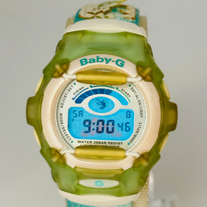 CASIO Baby-G BGR-221 Reef Quartz Military Band Backlight Shock-resistance 41.9mm