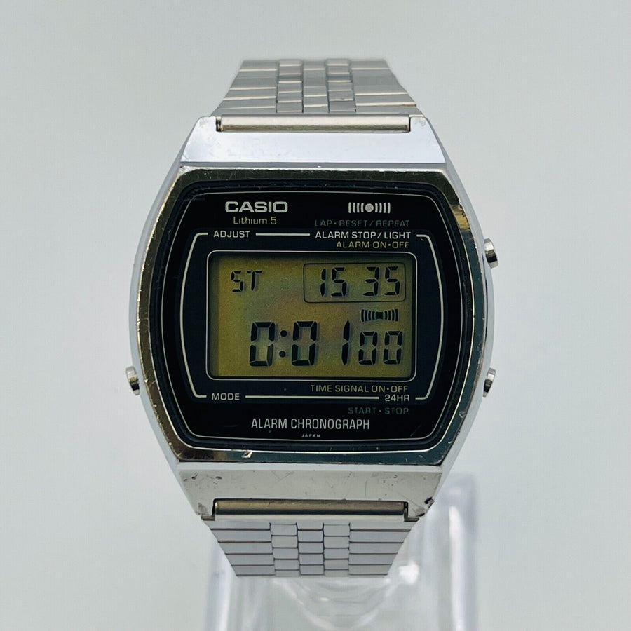 Vintage CASIO 106-S001 Quartz Digital Men's Watch 35.6mm