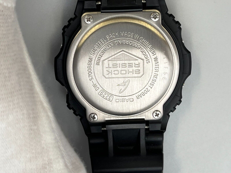 CASIO G-Shock DW-5700BBM-1 quartz men's watch black 45.0mm