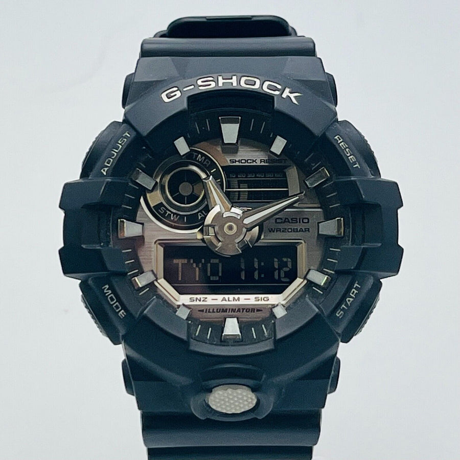 Casio G-Shock GA-710 quartz men's wristwatch shock resistant analog digital 53.0mm