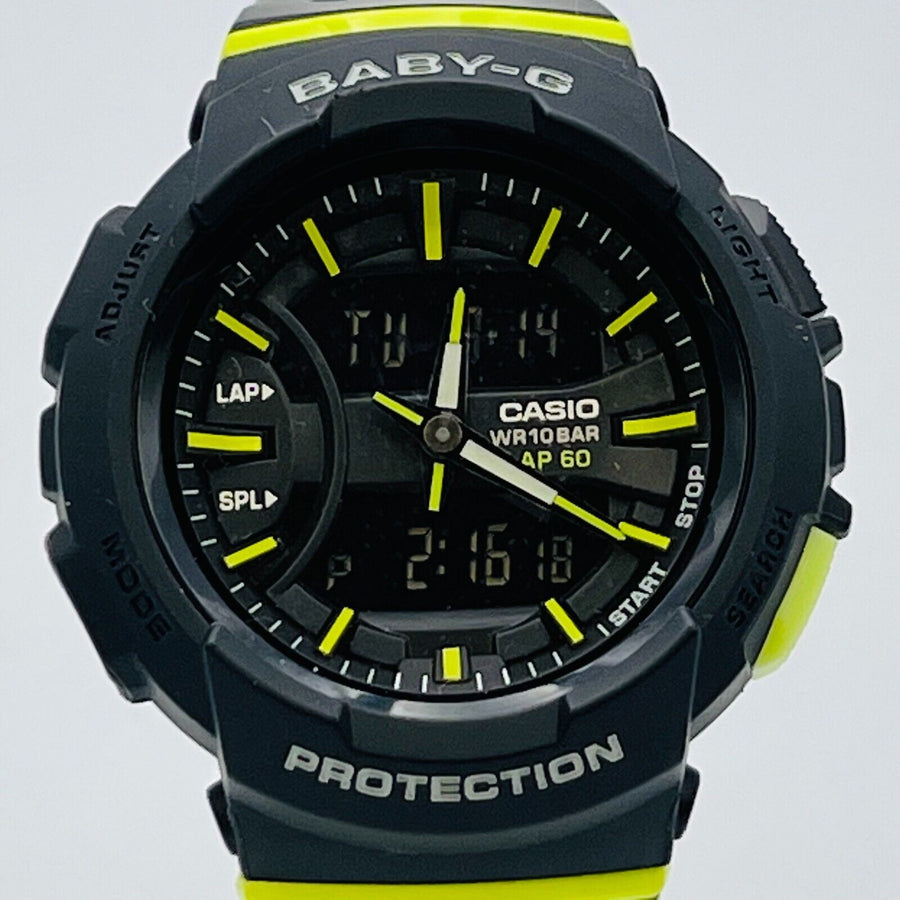 CASIO BABY-G BGA-240 Four Running Series Analog-Digital Quartz Inverted LCD 42.5ｍｍ