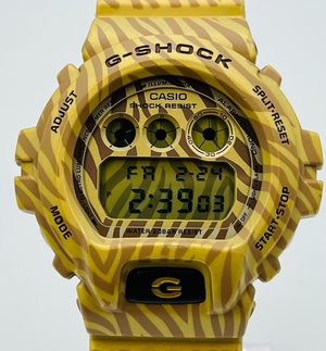 CASIO G-Shock DW6900ZB-9JF quartz zebra camouflage men's watch 50.0mm