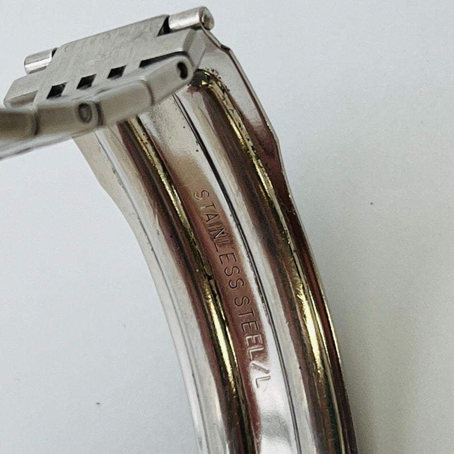 SEIKO 7123-8110 TYPEⅡ quartz men's watch date vintage battery replaced 36.0ｍｍ