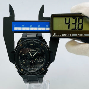 CASIO G-Shock GST-W100G solar Digiana rubber black men's wristwatch 43.8mm