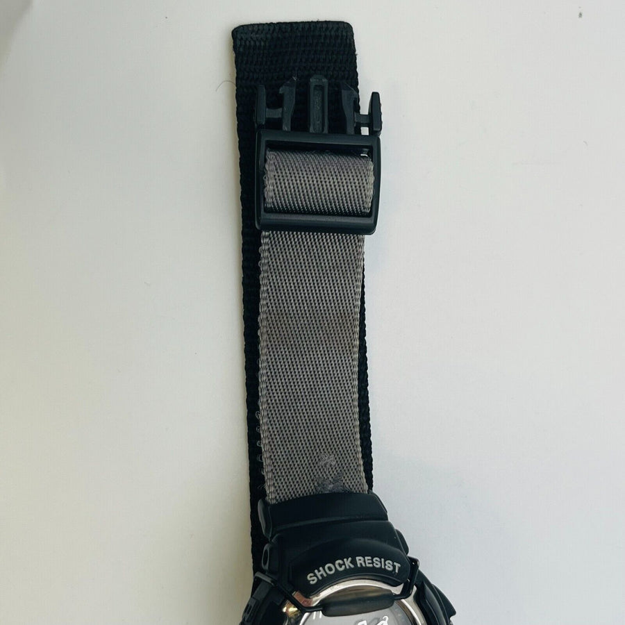 CASIO Baby-G floral embroidery BG-22 black x gray quartz analog 42.0mm