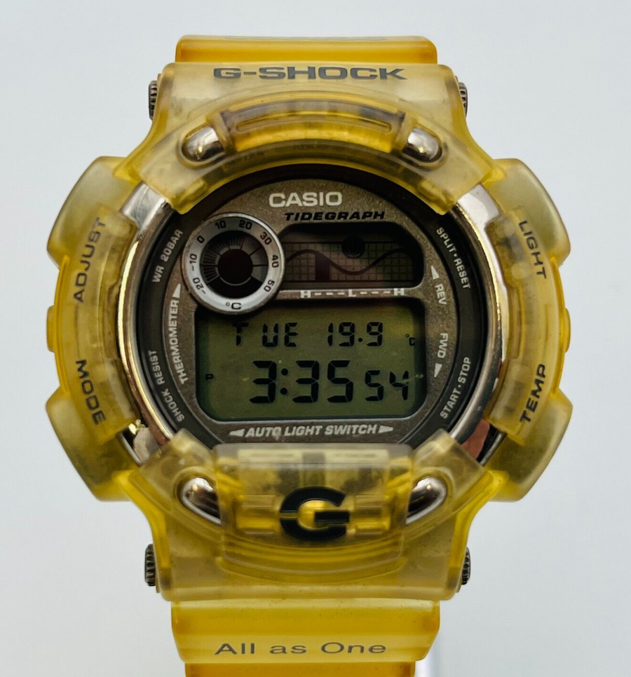 Casio G-SHOCK DW-8600K All as One Dolphin Whale Digital Quartz men's watch 48.1mm