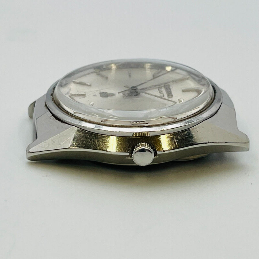 Seiko 3802-7010 quartz antique date function body stainless steel 32.7mm