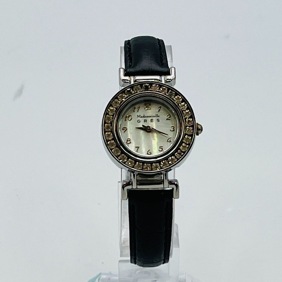 Mademoiselle GRES ladies watch quartz dress-up belt replacement bezel 25.6mm